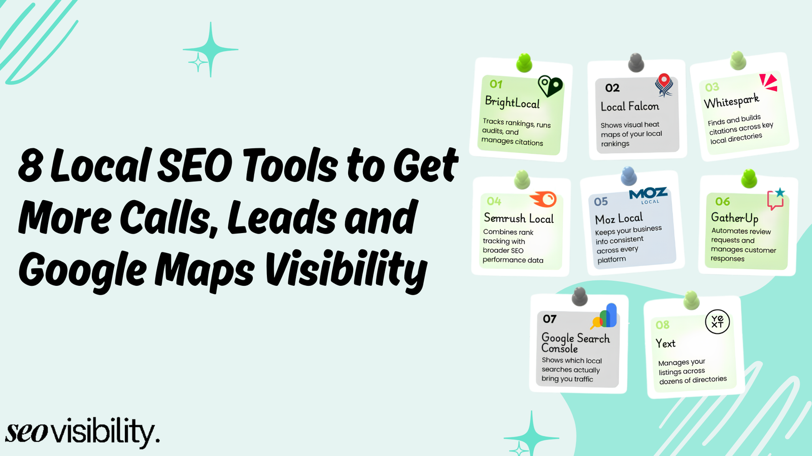 8 local seo tools to get more calls, leads and google maps visibility